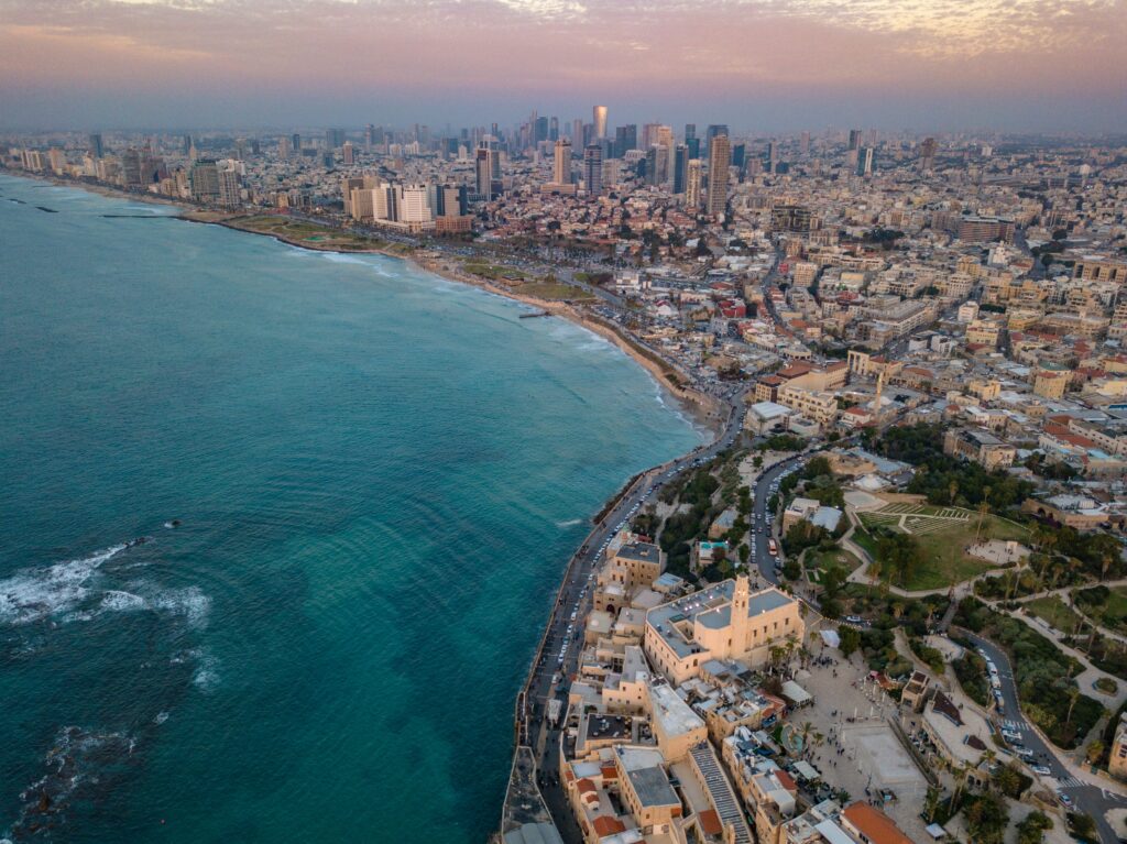 _Israel - Tel Aviv- Jaffa and Mediterranean sea